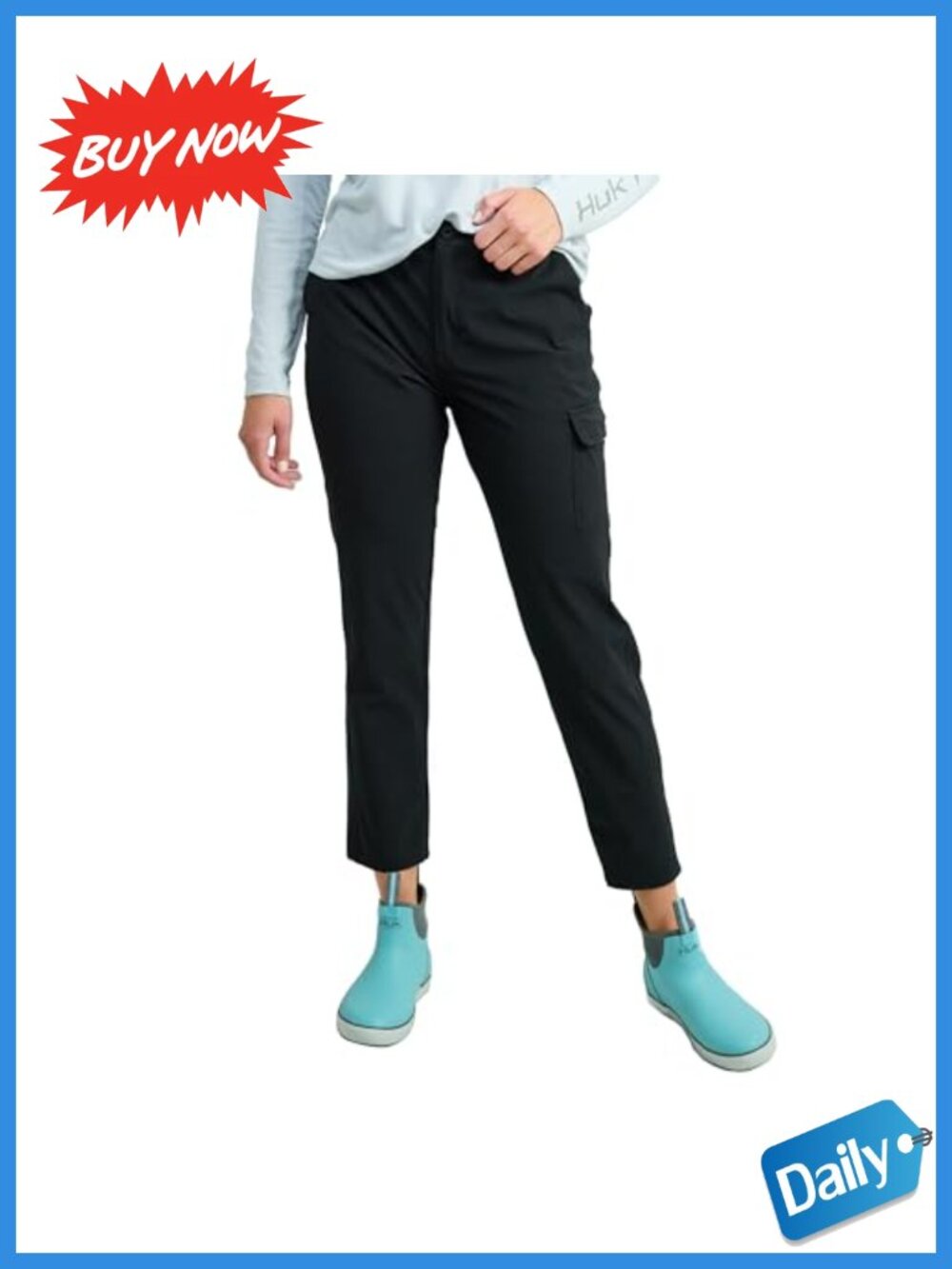Quick-Drying Fishing Pants UPF 30 Stretch Cargo Performance Outdoor
